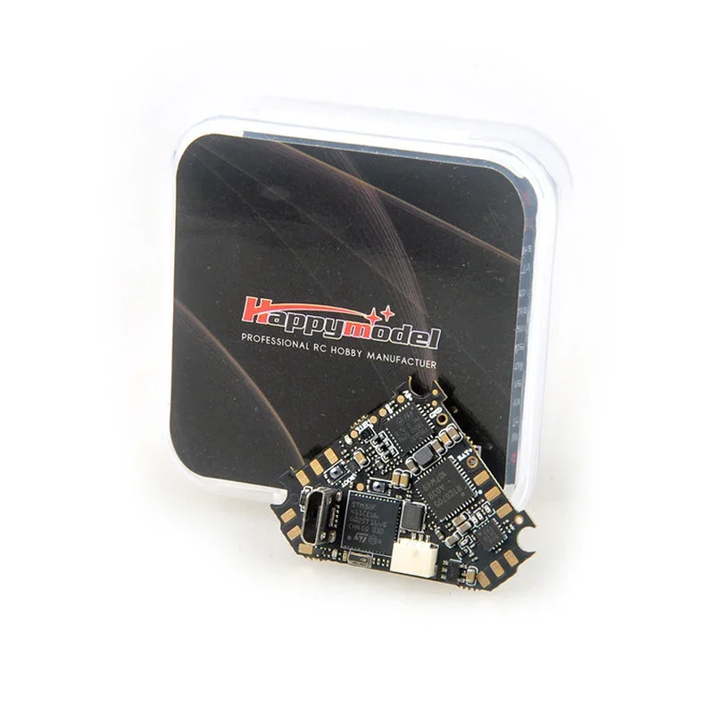 

HappyModel Diamond F4 ELRS / FRSKY AIO 5 в 1 Контроллер полета Встроенный 400 МВт OPENVTX BLS 5A ESC OSD для FPV Tinywhoop Mobeetle6