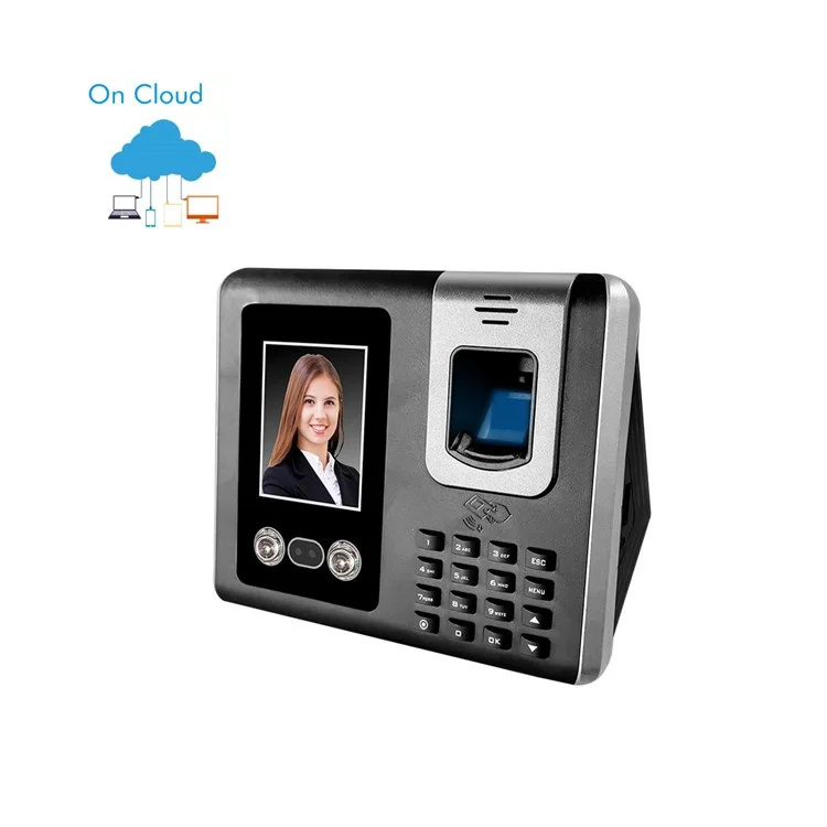Cloud Software Dipendente Time Clock Wifi Fingerprint Biometric Face Reader Machine Presenze Network
