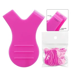 10-Piece Reusable Eyelash Brush and Curler Set (Rose Red)