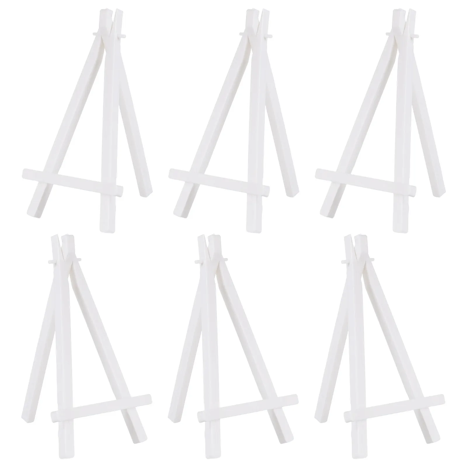 10Pcs 휴대용 플라스틱 이젤 홀더 스탠드 테이블탑 드로잉 이젤 매트 아트워크 웨딩 이벤트 비즈니스 디스플레이 사진 프레임