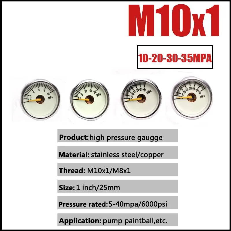 Рисунок 2 - Манометр M10x1, 25 мм