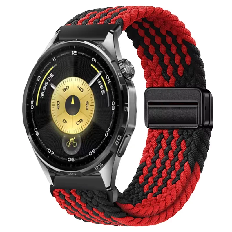 Premium Magnetic Nylon Watch Strap - Comfortable Bracelet for Smartwatches, 20/22mm