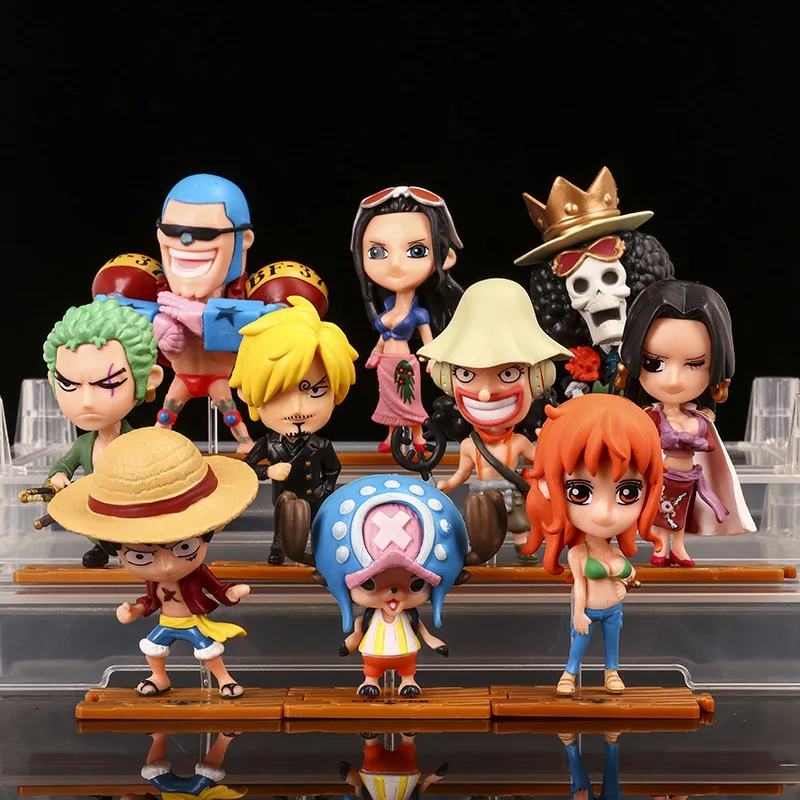 UZSXHJ Pirate Figurine de Manga, Figurine de Manga Statue,Chapeau de Paille  Luffy Figurines de Manga, Figurines de Pirate, Figurine en PVC Statue