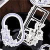 Journal GO 30pcs Flowers Frame Paper Scrapbooking Boarder Photo Paper Collage Card Decor Junk Journal Album DIY Materials 4