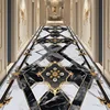 Luxury Long Corridor Carpet European High End Hallway Carpet Non-slip Stairway Home Decor Rug Washable Runner Aisle Kitchen Mats 4