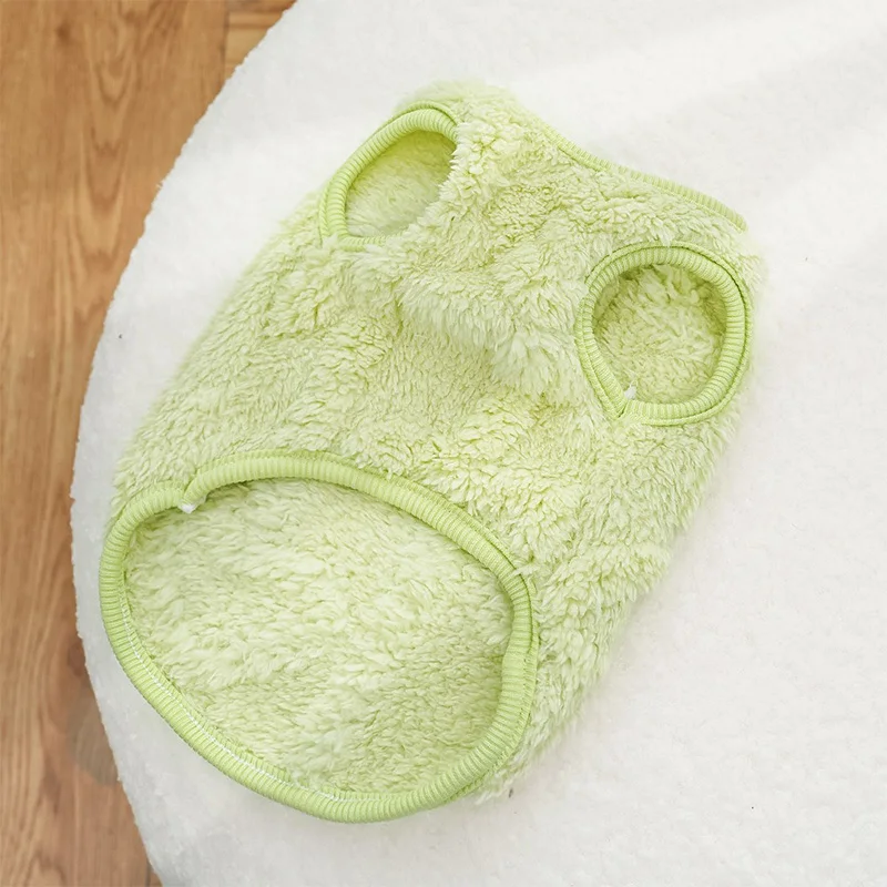 Winter Warm Plush Dog Sweater - Soft Puppy Coat Jacket For Small Medium Dogs Cats, Chihuahua Teddy Costums Dog Supplies MWTJK05_voghion.com