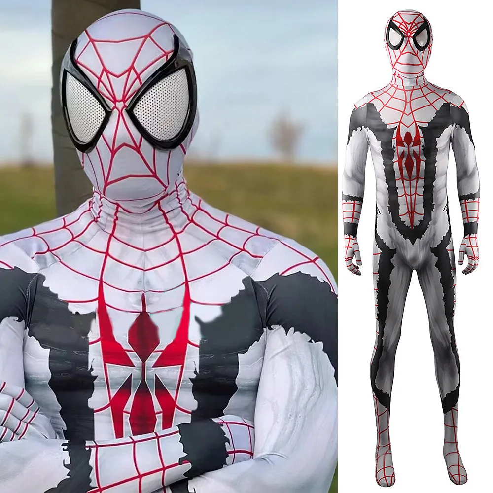 

Anime Spidey Cosplay Costume Superhero Spandex Zentai Suits Superhero Bodysuit Jumpsuit Halloween Costume Adult Kids