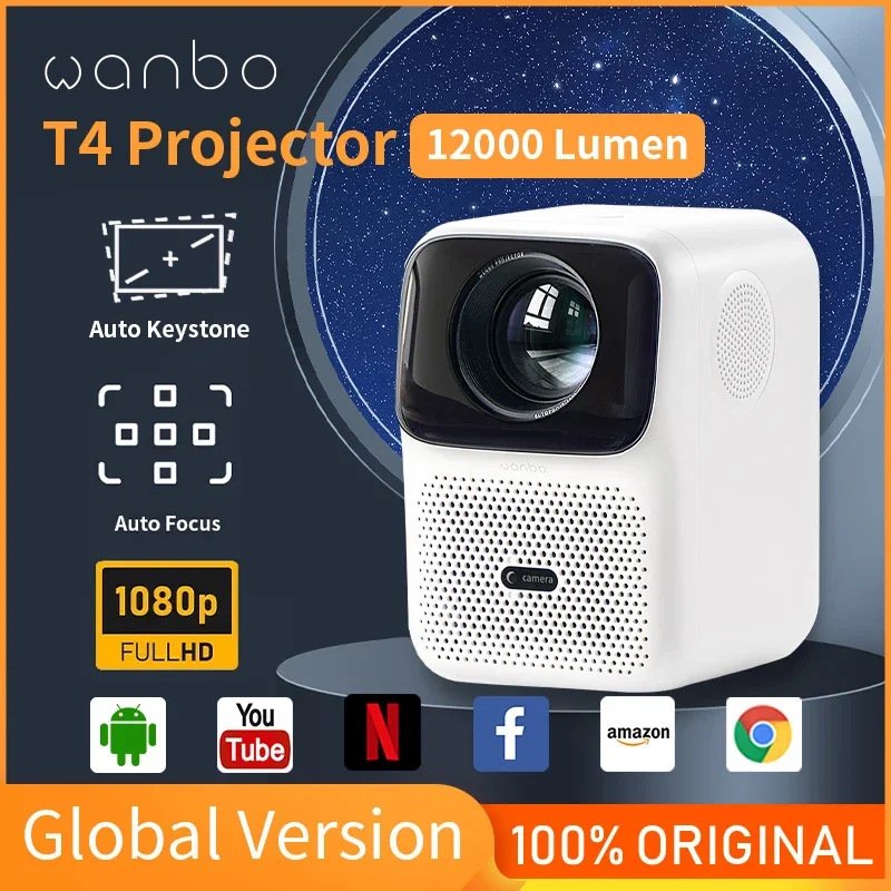 Wanbo-T4-Projector-Android-9-0-Full-HD-4K-Projector-1920-1080P-12000 ...