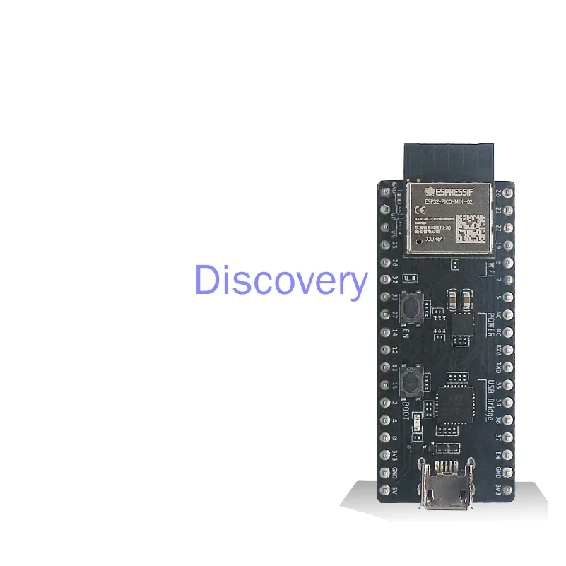 

ESP32-PICO-DEVKITM-2 Carries the ESP32-PICO-Mini-02 Module