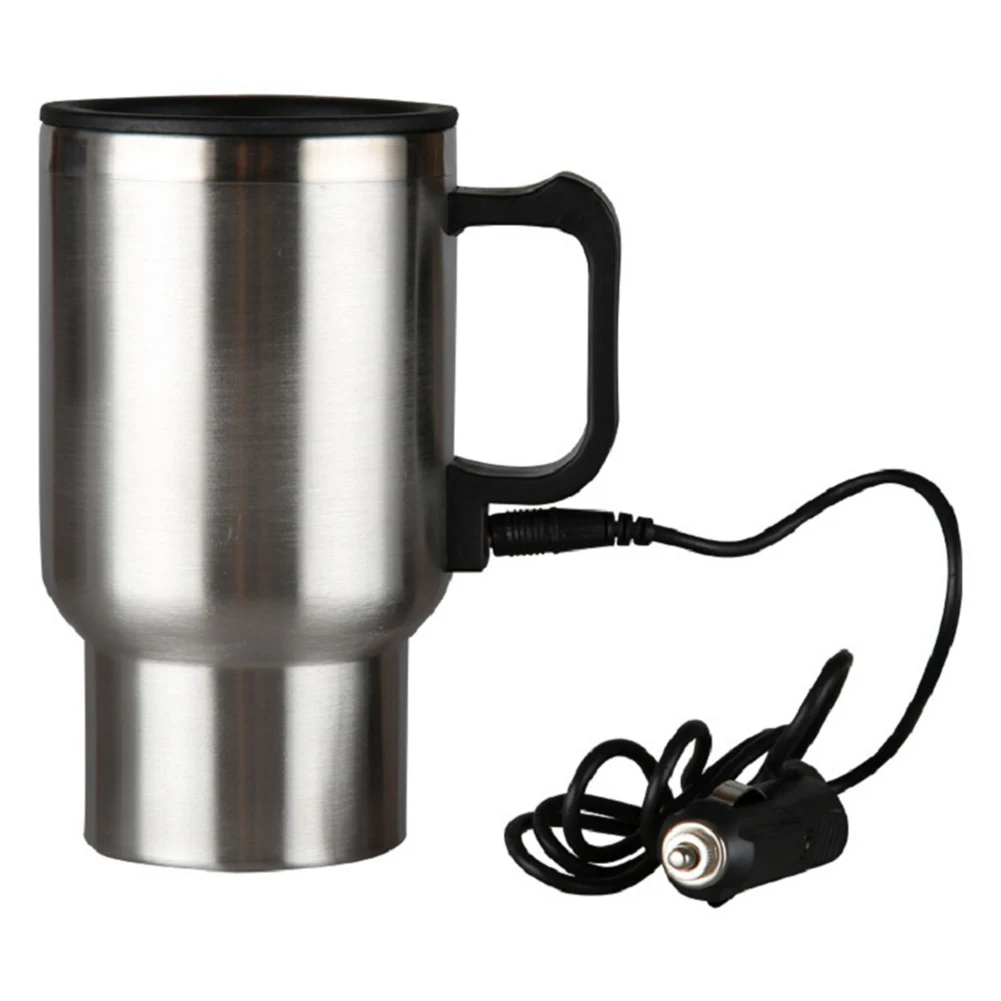 Stainless Steel Electric Heated Travel Mug for Car