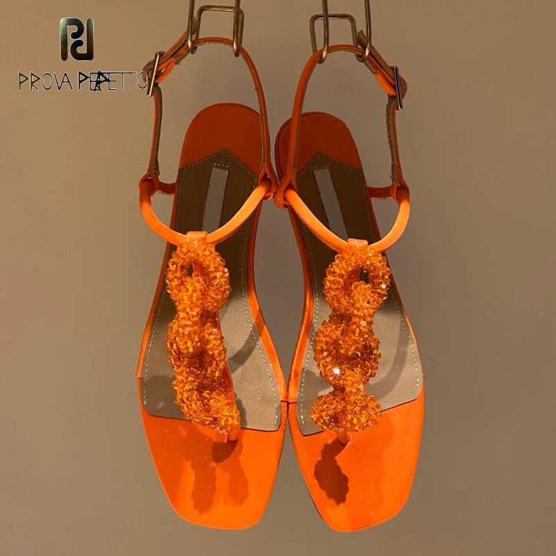 

Bing Bling Rhinestone Narrow Band Ladies Flip Flops Sandal Shoe Simple Style Chic Fashion Hot Sell Rose Red Yellow Silk Sandalia