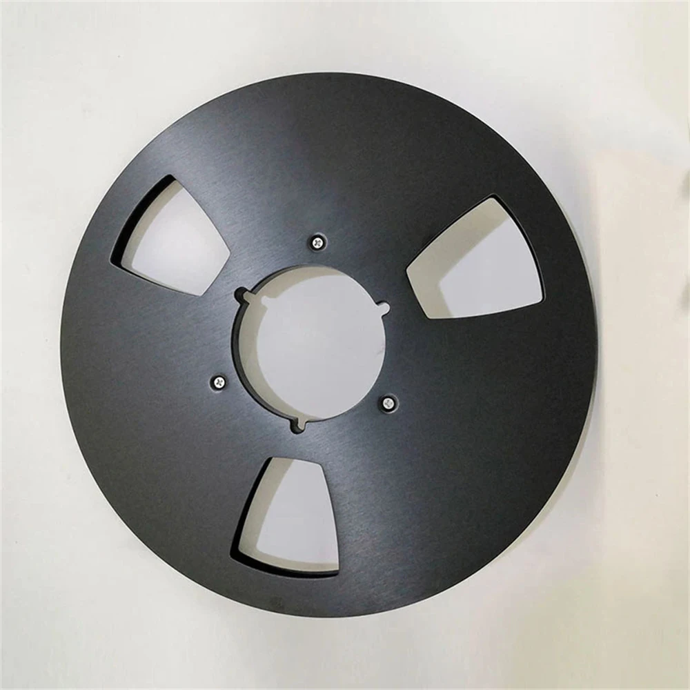 New 1/4 10 Inch Empty Tape Reel Nab Hub Reel-To-Reel Recorders Accessory  Empty Aluminum Disc Opening Machine Parts