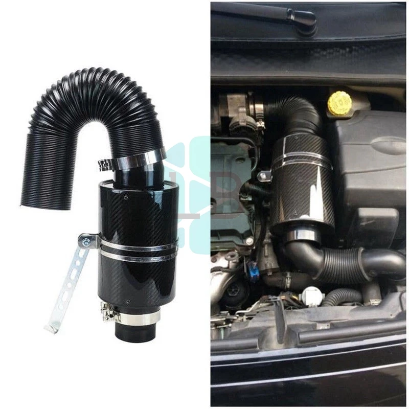 UniversalRacingAirFilterBoxCarbonFilberColdFeedInductionKit