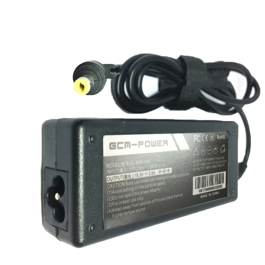 Vhbw Alimentatore 18.5V 50W Per Notebook HP Pavilion DV5000, DV6000, DV2000, DV9000, Sostituisce 239428-001, PPP012L