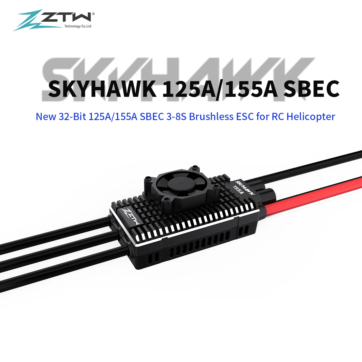 WLtoys XK A160 RC 비행기, 2.4G 5채널 3D/6G 시스템, 650mm 날개 편평 폼 리모컨 비행기, 생일 크리스마스 선물 3 ZTW 스카이호크 원격 측정 ESC 3-8S SBEC 속도 제어, RC 비행기 F3A F3C 500-600 헬리콥터용, 32 비트, 125A, 155A, 6V, 7.4V, 8.4V, 10A
