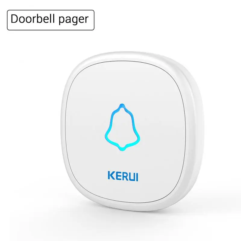 

New 433M Doorbell Button F52 Single Button Elderly Pager Waterproof Wireless Smart Home Security Door Bell SOS Emergency Button