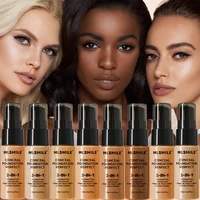 Waterproof Face Foundation Cream Oil-Control Matte BBCream Lasting  Liquid Concealer Full Coverage Matte Base Face Makeup Women 1