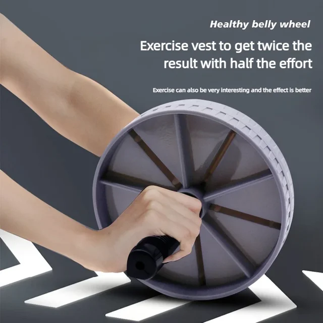 1Pcs Abdominal Wheel Strong Load Bearing Non-slip Roller Strengthen Muscle Exercise Equipment Fitness Training Home Use Silent 3