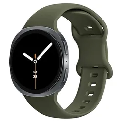 Sport Silicone Replacement Wristband - Galaxy watch 8 40mm (Dark green)