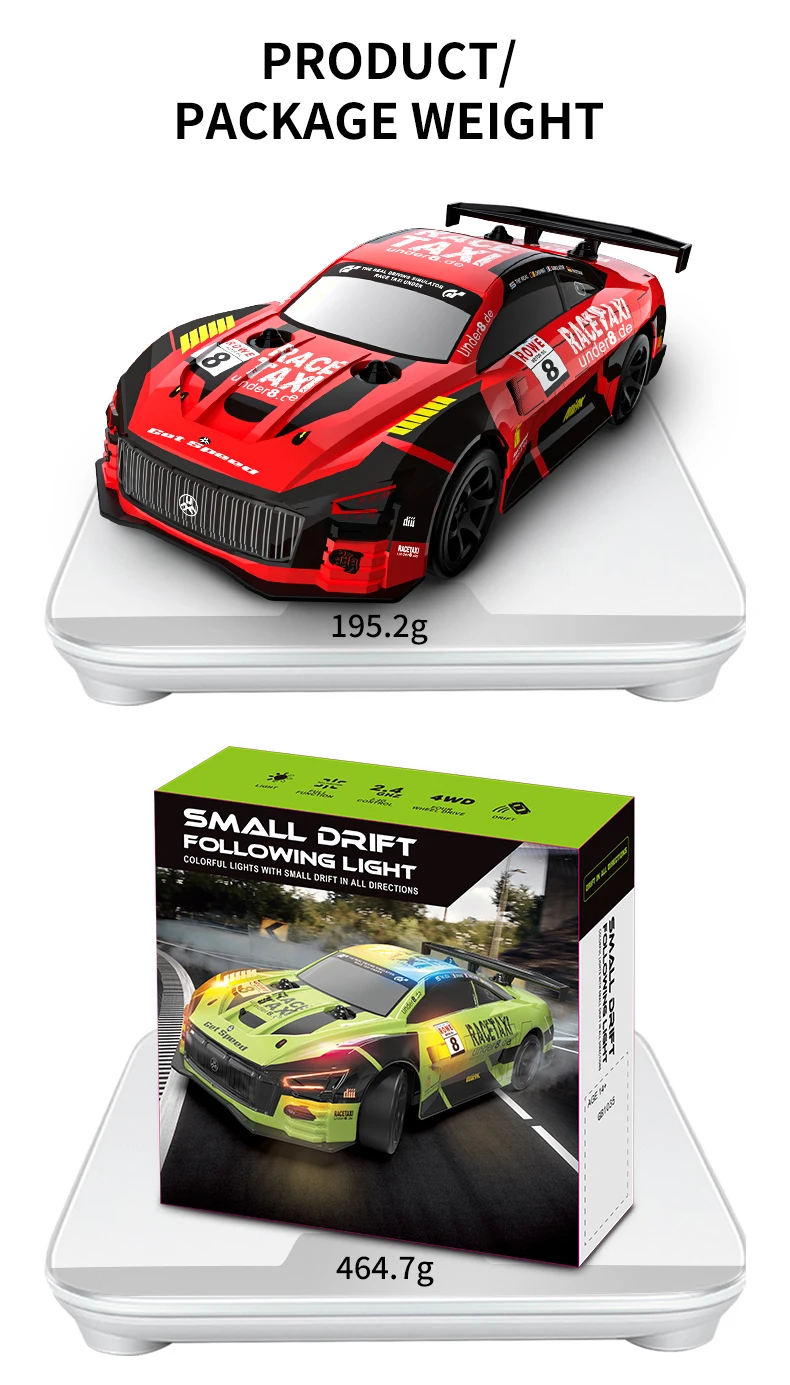 S8e8108be0e7c48a8a496ea59e6561646g 드리프트 RC 자동차 GTR 1/18 4WD 라디콘 자동차 어린이 선물