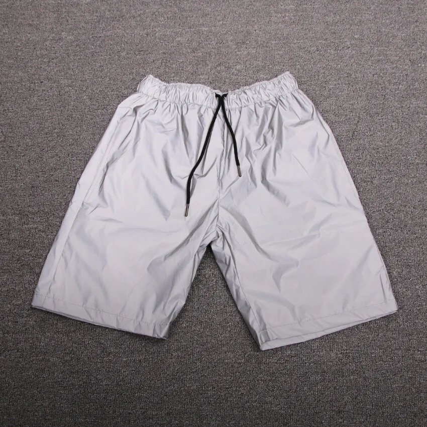 White Reflective Board Shorts 5