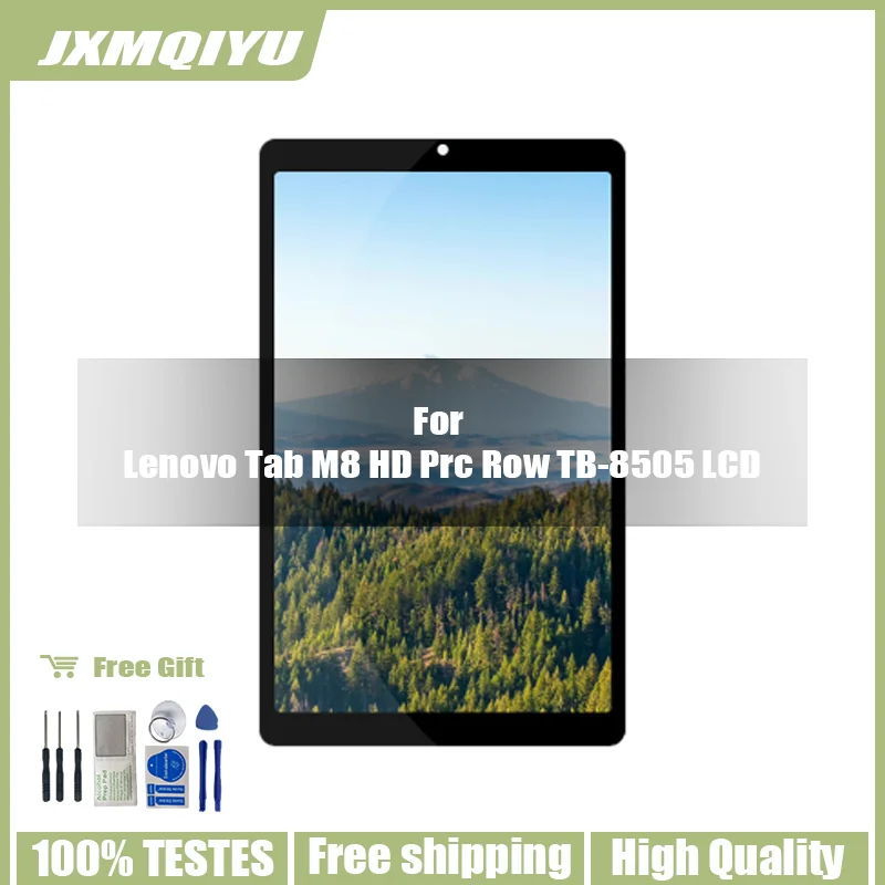 

Оригинальный Новый ЖК-дисплей 8,0 дюйма для Lenovo Tab M8 PRC в строке TB-8505X TB-8505, ЖК-дисплей с сенсорным экраном и дигитайзером в сборе