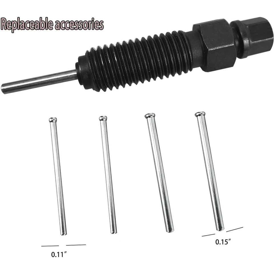CISSIYOG Distributieketting klinkgereedschap compatibel met M-ercedes M271 M272 M102 M103 615 616, klinknagelgereedschapsset voor het vernieuwen en klinken van motordistributiekettingen
