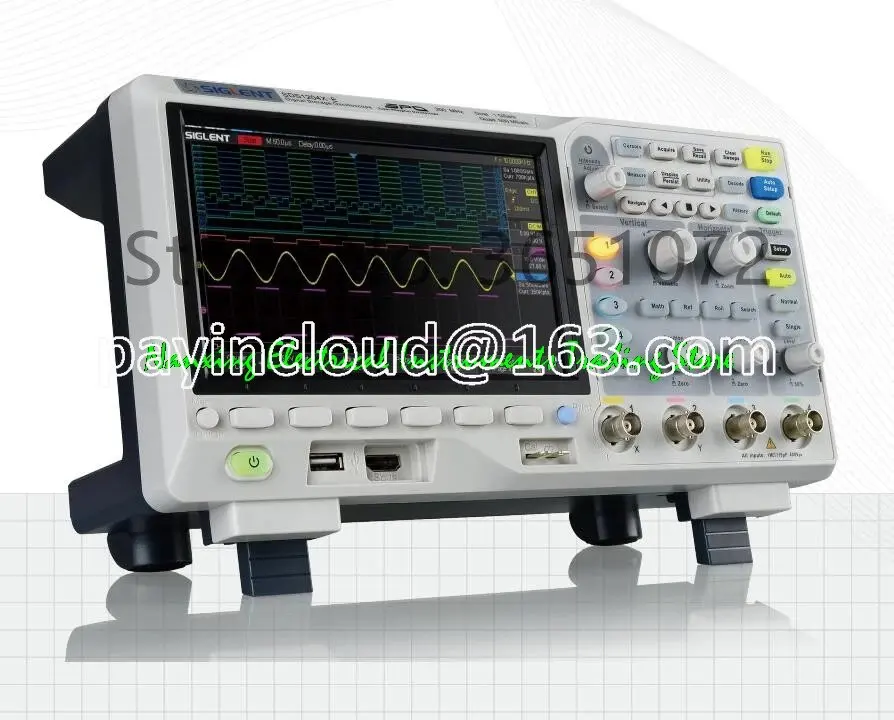 

SDS1204X-E 200MHz Super Phosphor Oscilloscope SDS1104X-E 100MHz Oscilloscope 4Ch 1GS/s USB 7" TFT LCD Fast Arrival