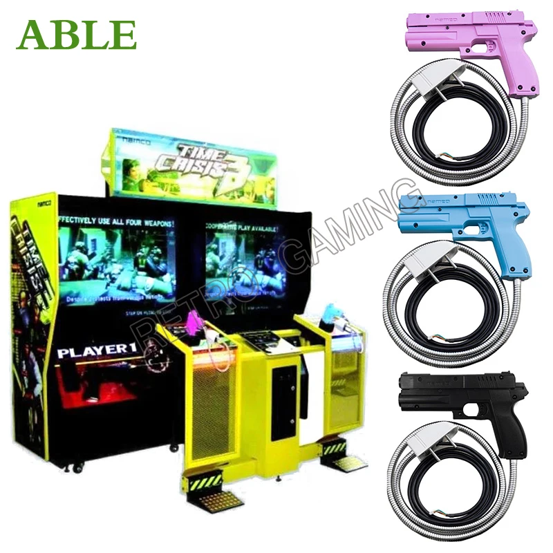 Arcade Shooting Game Time Crisis 3 Light Gun Shot Simulator Adatto Per Arcade Cabinet Con Elettromagnete Con Vibrazione