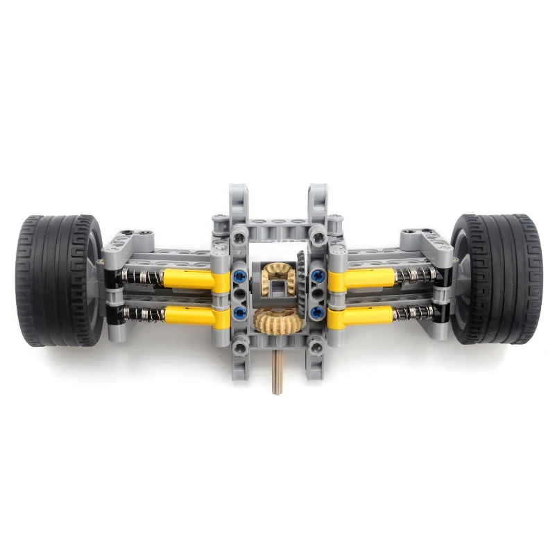 MOC Building Blocks: Particle Steering Belt Drive with Integrated Structure - Ideal Children's Gift