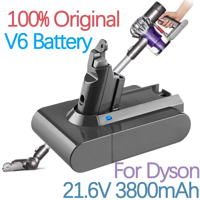 repetitie opvolger verfrommeld 100% Suitable For Dyson V6 Dc59 Dc61 Dc62 Dc74 Fluffy Animal Absolute  Mattress Vacuum Cleaner Battery - Rechargeable Batteries - AliExpress