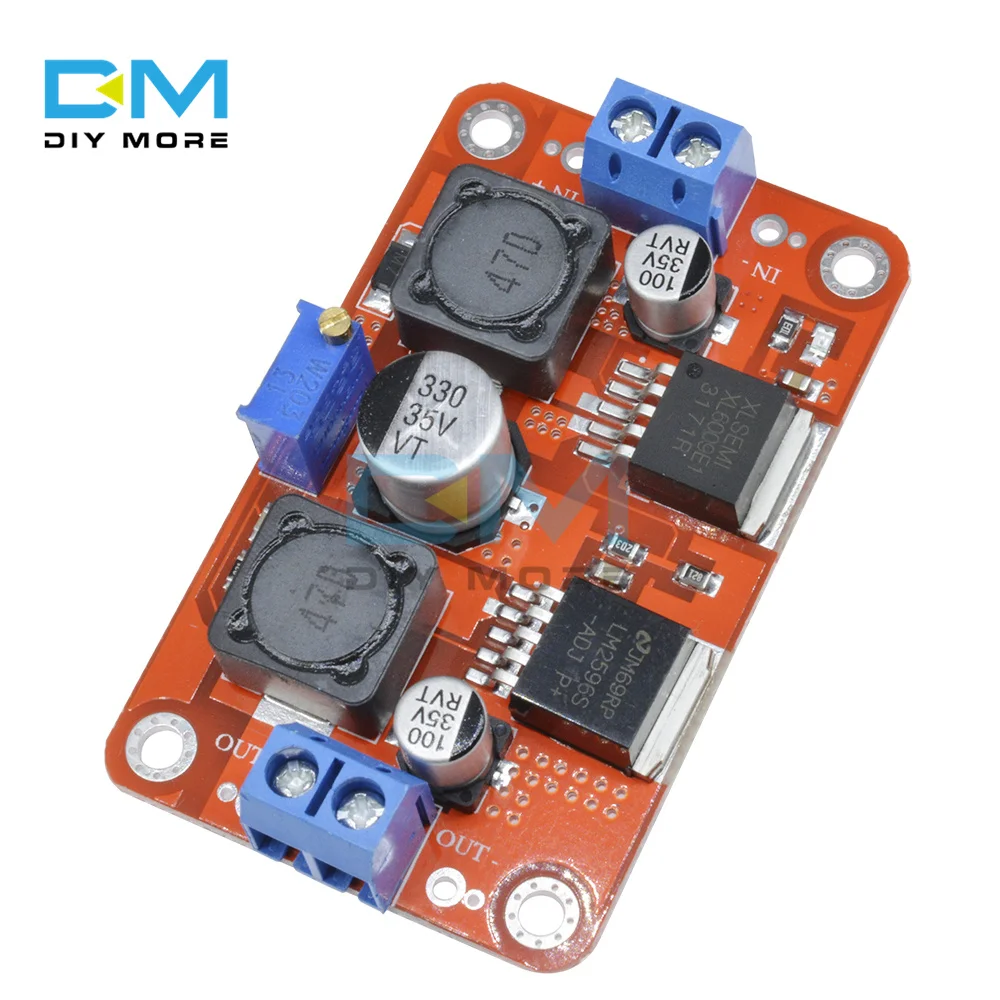 XL6009 LM2596S DC-DC Step Down Boost Buck Board модуль преобразователя Напряжения 1 25 V-26V до 3 5-28V 3A |