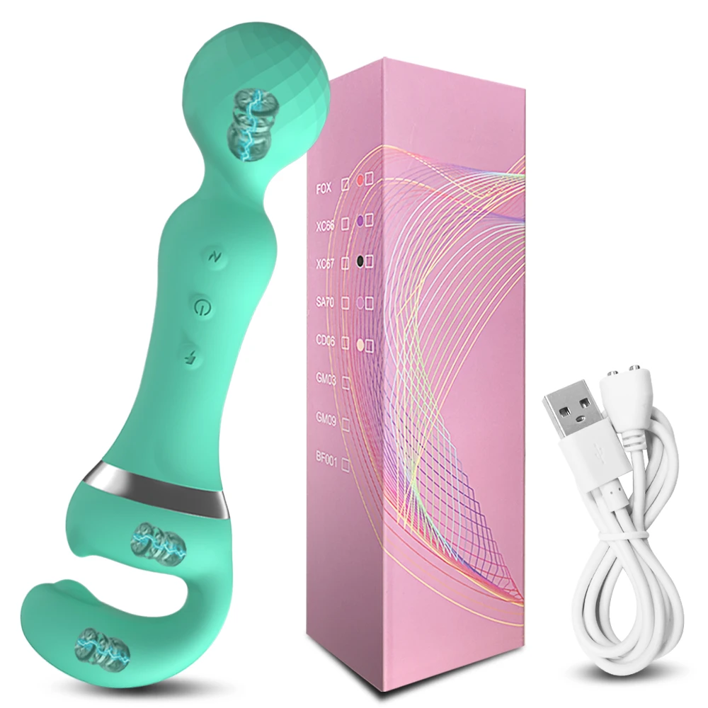 Tanie Potężna Różdżka AV 2w1 z USB i 20 trybami masażu dla kobiet… sklep