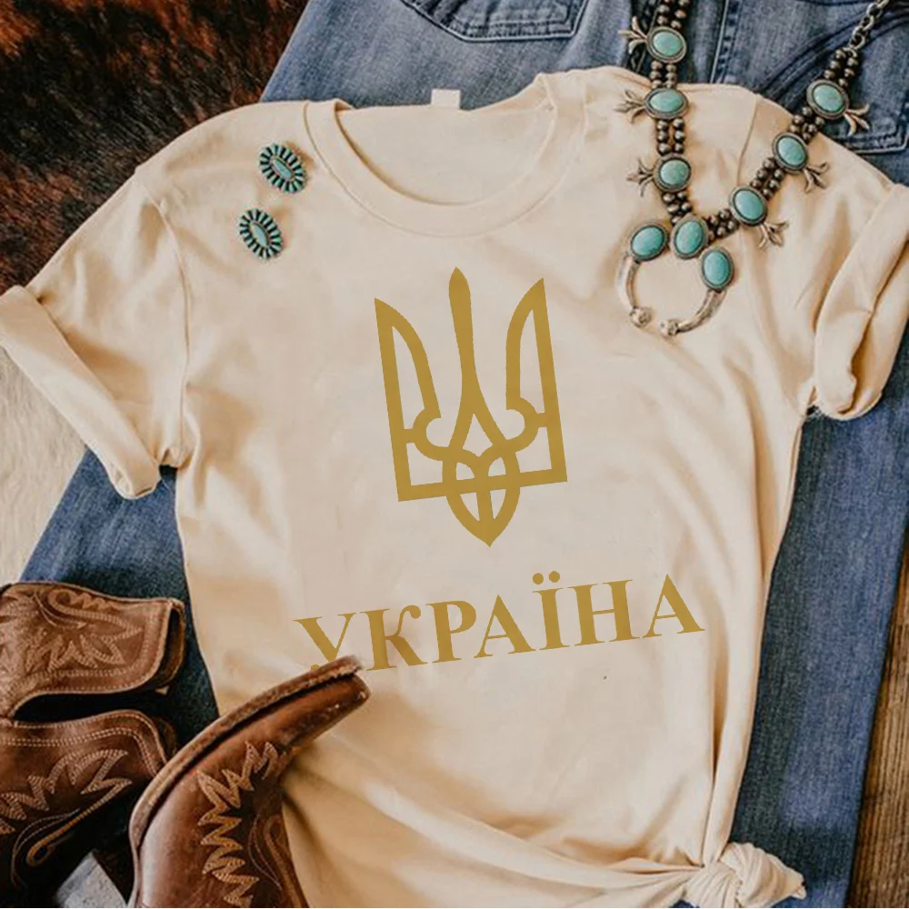 

Ucraina Ucrania Ukraine t-shirts women Y2K Japanese funny t shirt girl manga anime clothes
