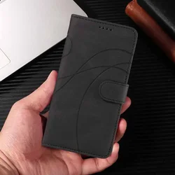 Leather Wallet Flip Card Case Cover - Honor Magic 5 Pro (Black)