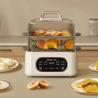 Electric steamer Intelligent reservation Integrated electric steamer Household small three-layer multi-functional new 1