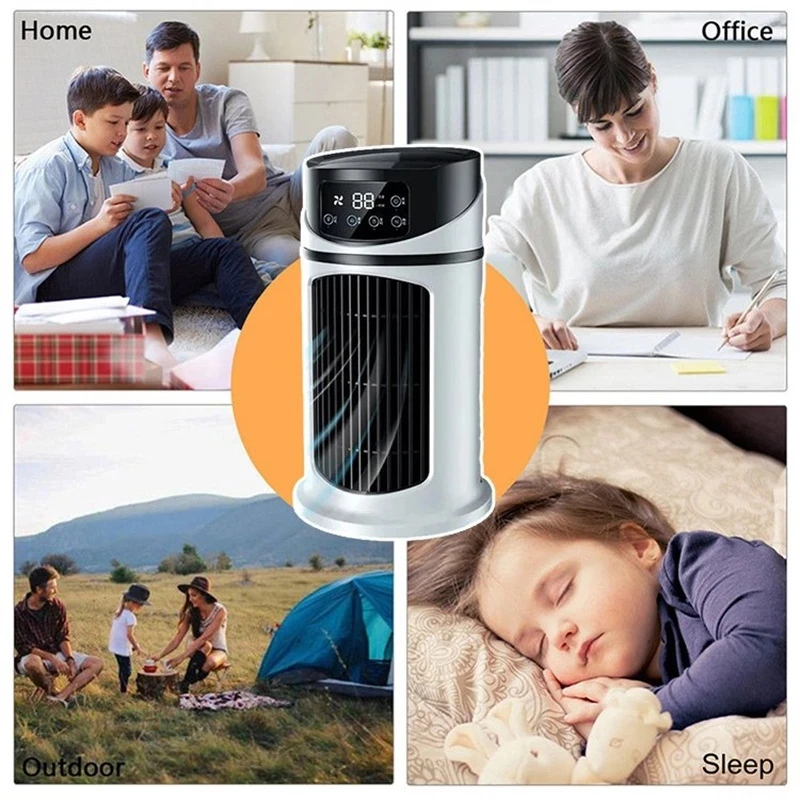 Condicionado Portátil com Usb Mini Ventilador de Refrigeração de Água ar Condicionado Refrigerador de ar para Casa e Escritório ar