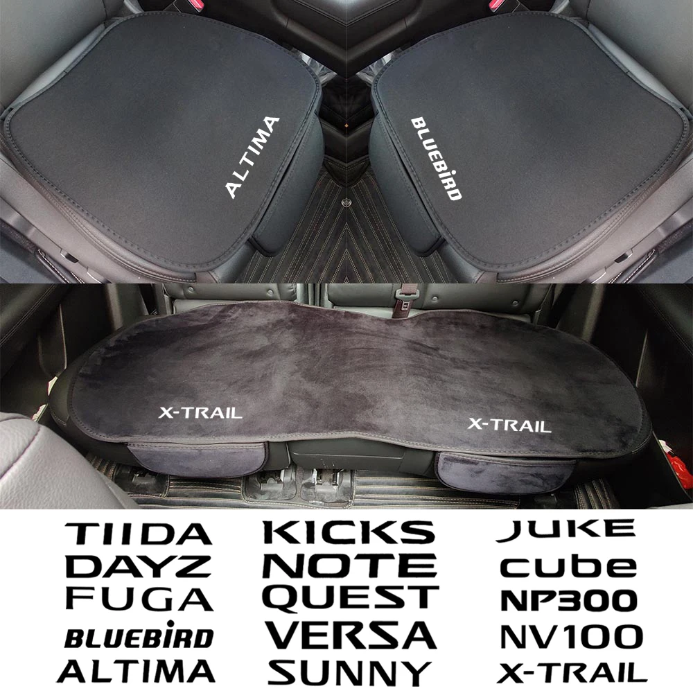Car Styling Car Full Seat Pad Cover Cuscino Per Nissan Nv100 Dayz Bluebird Quest Nv200 Kick Juke Cima Ariya Altima Accessori
