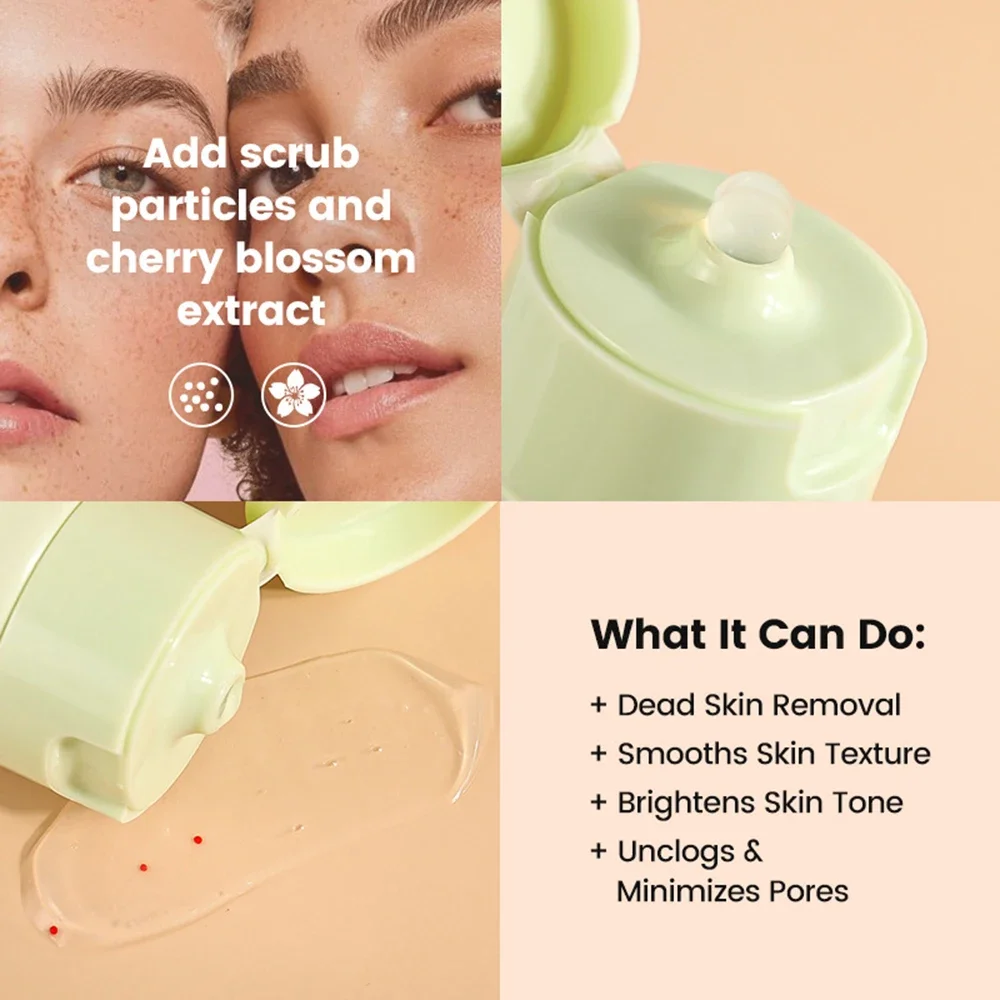 Private Label 60g Exfoliating Gel Custom Bulk Cleansing Remove Dead Skin Makeup Mikd Smooth Skins Texture Moist Easy To Use 4