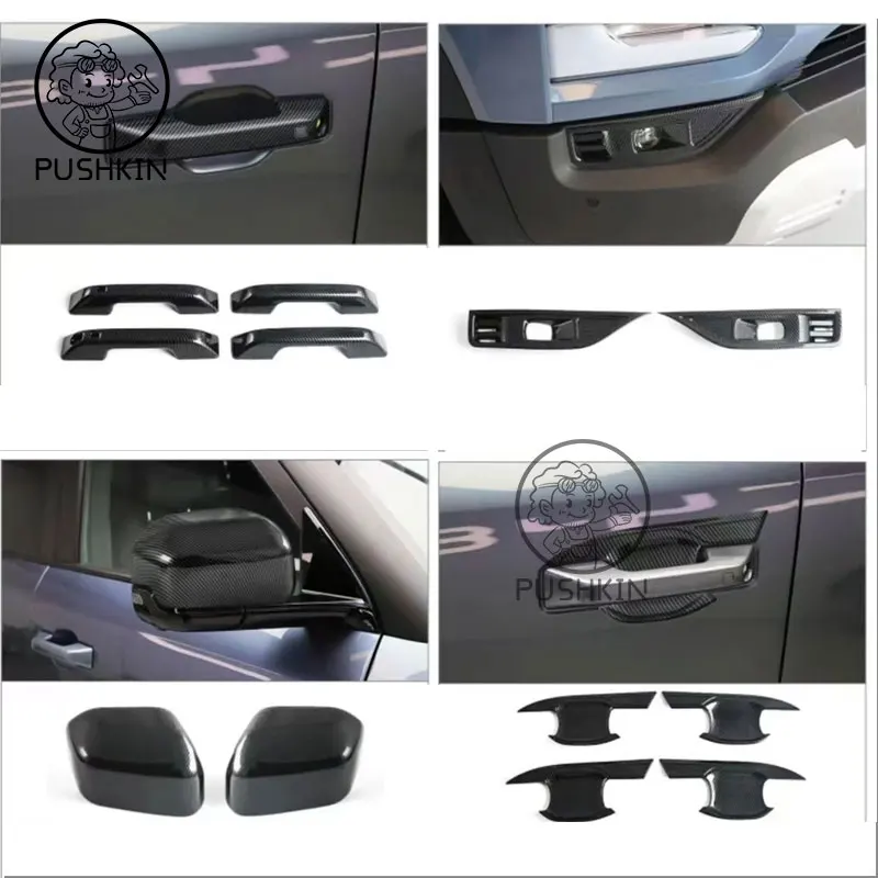 BYD SHARK 6 2025 2026 센터 콘솔 커버 기어 변속 패널 아웃렛 유리 스위치 스티어링 휠 프레임 트림 액세서리