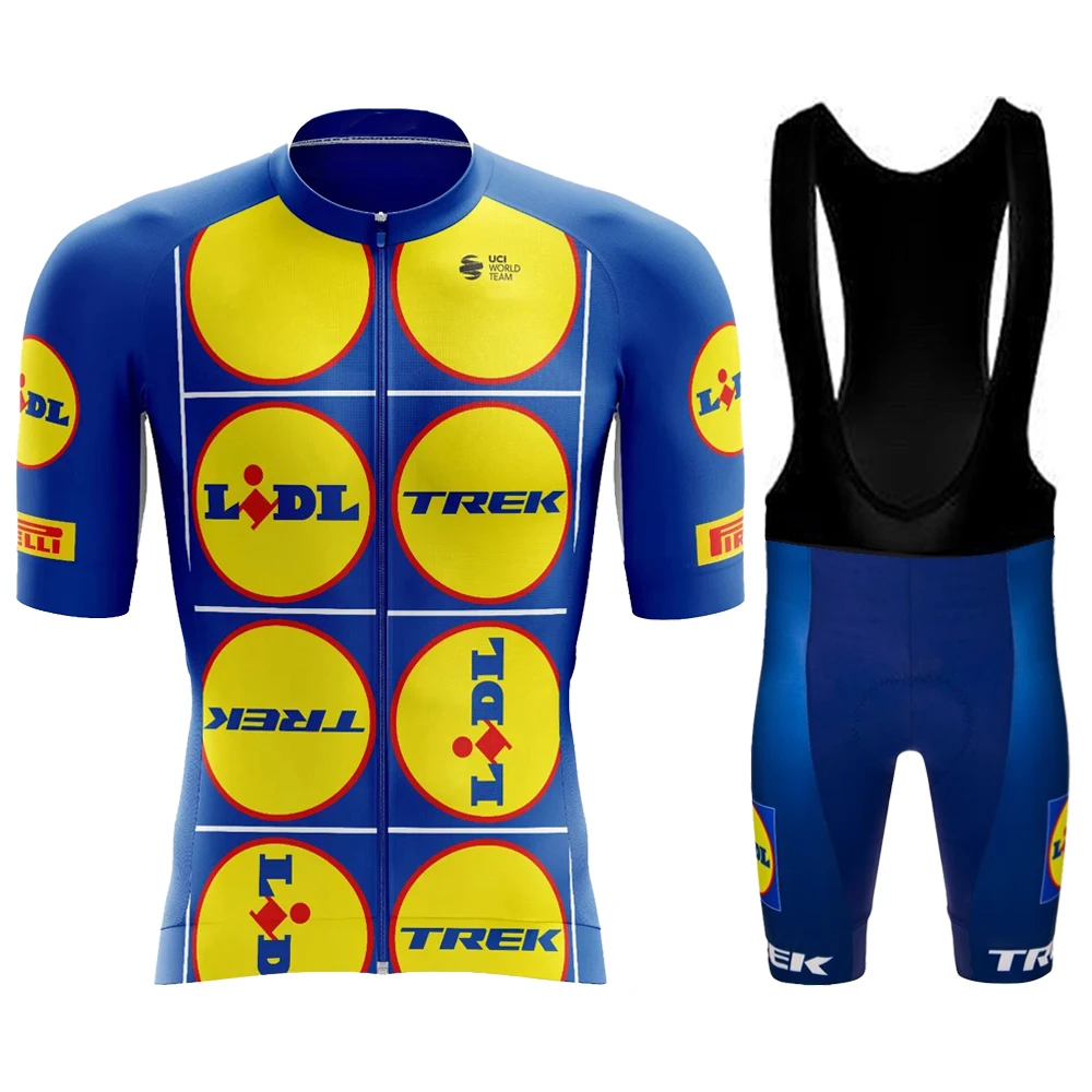 

Man Cycling Maillot TREK 2024 Sportswear Clothing Sets Clothes Professional Shirt Tricuta Jersey Summer Men's Suit Jacket Mtb