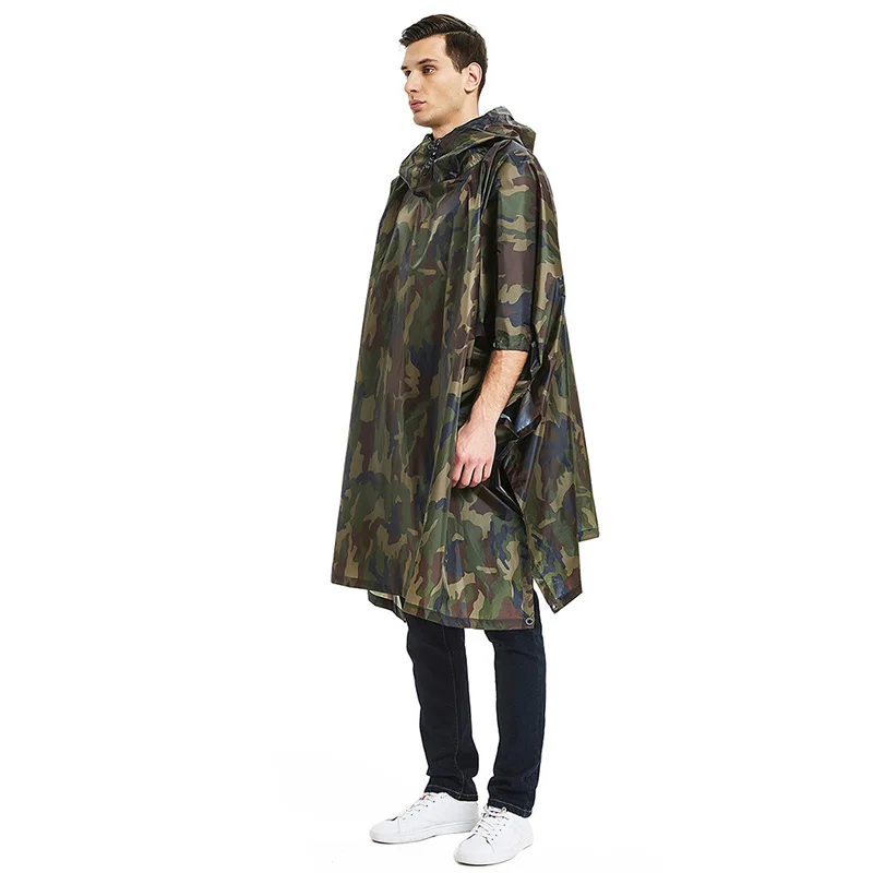 Impermeabile Militare Tattico Pvc Impermeabile Donna Uomo Impermeabile Con Cappuccio Cs War Ghillie Suit Sniper Tactical Gear Attrezzatura Da Caccia
