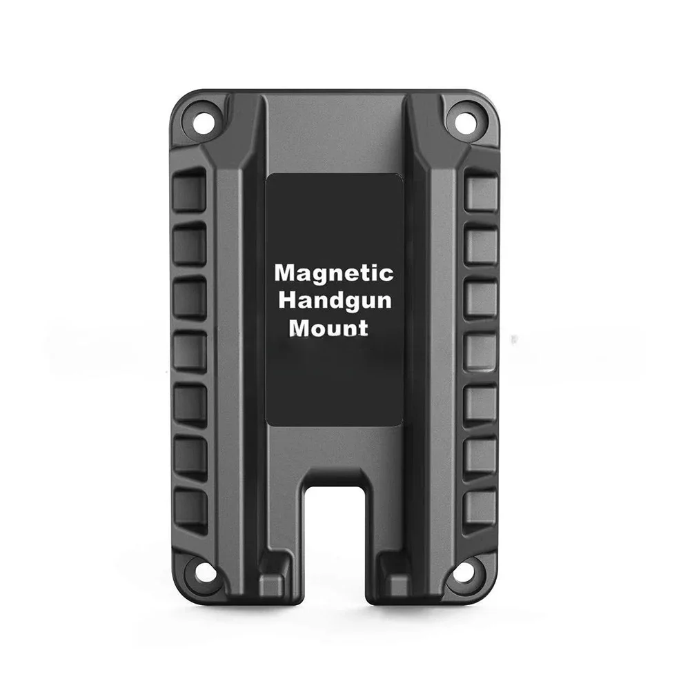 Magnetic Concealed Quick Draw Loaded Mount Pistol Holder 43LBS Pistol Magnet Mount Fits Flat Top Handguns Hunting pistol magnet mount