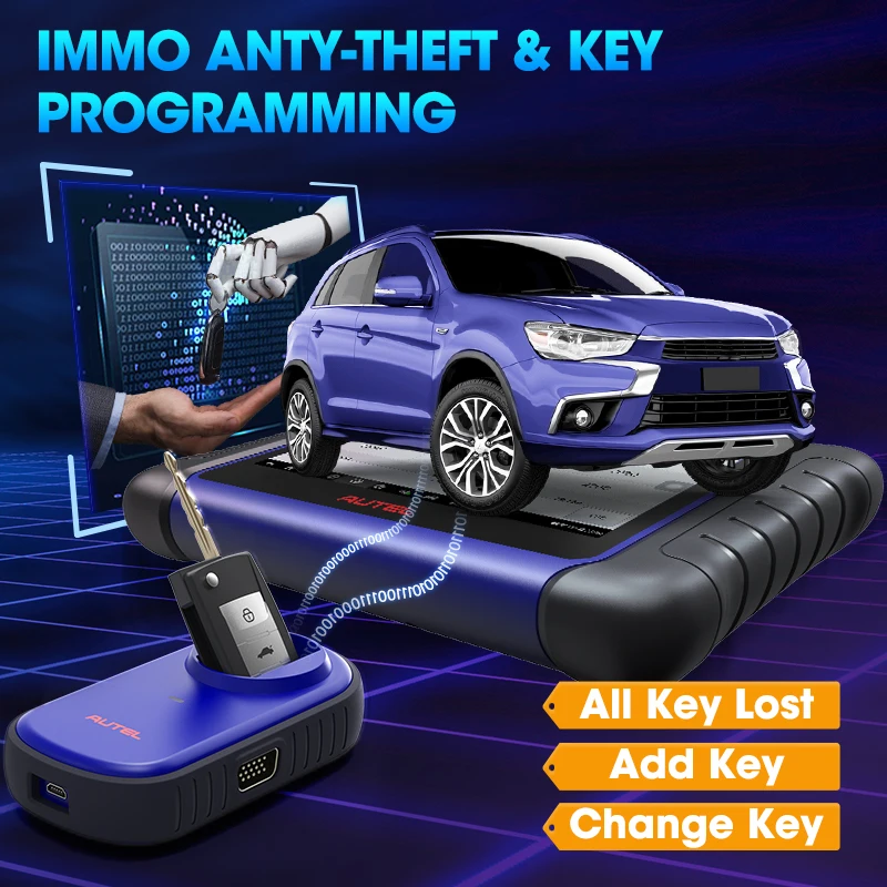 Фото Инструменты программирования ключей Autel MaxiIM IM508S PRO XP400PRO, программатор ключей для всех систем, диагностический сканер IMMO как IM608, обновление 2 года №3