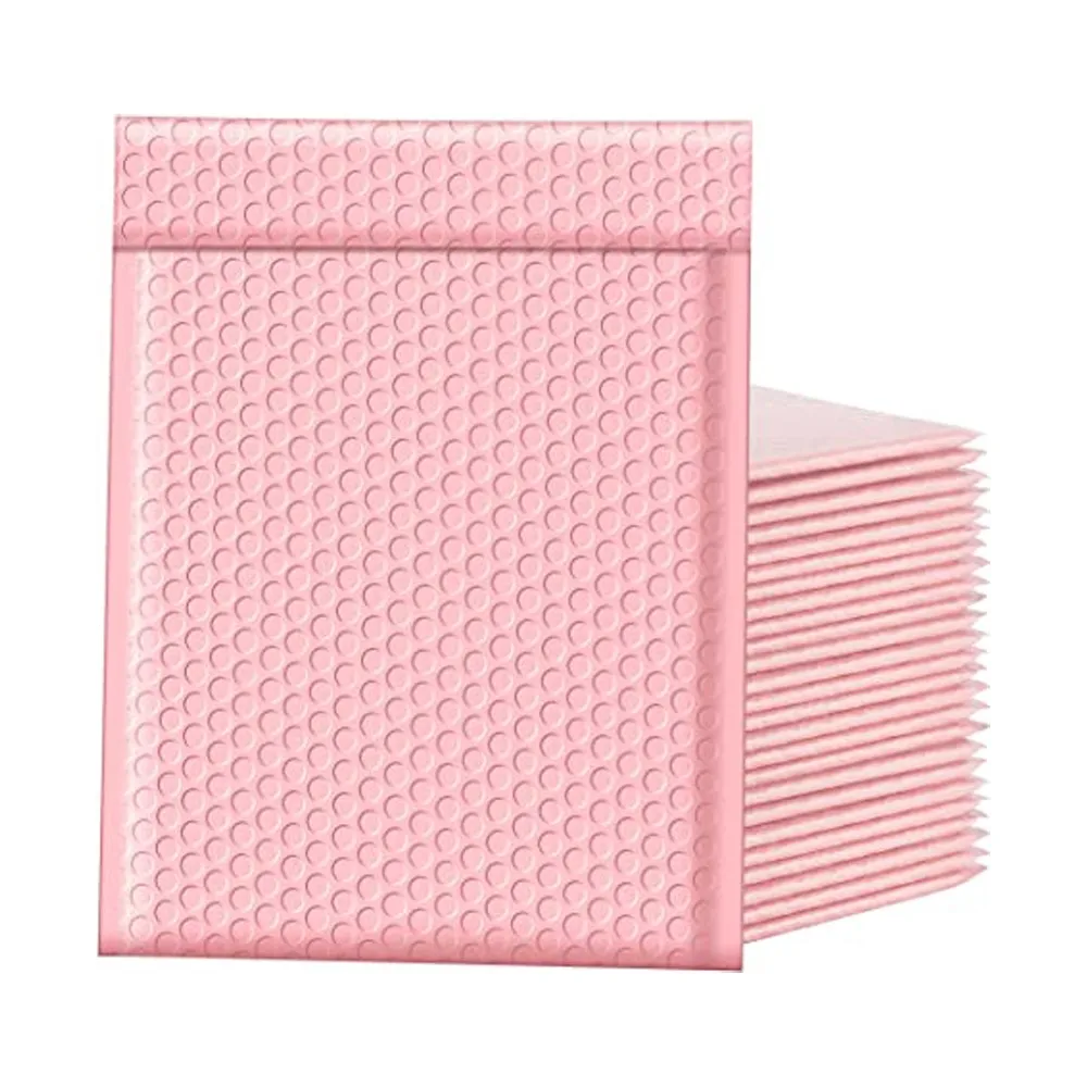 10Pcs Bubble Mailers Pink Bubble Mailer Self Sealing Padded Envelopes Gift Mailers Shipping Packaging For Small Businesses