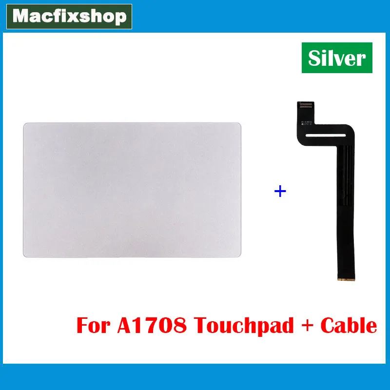 Originale Argento Per Macbook Pro Retina 13 "Touch Pad A1708 Touchpad Con Trackpad Track Pad Cable 2016 2017 821-01002-01