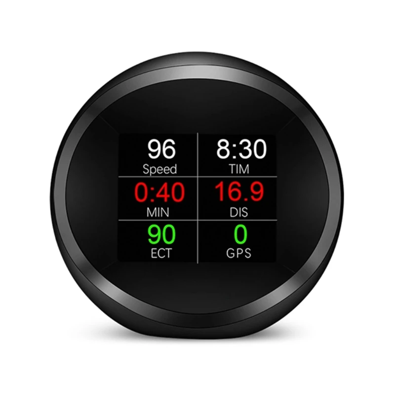 

HUD OBD2+GPS Head Up Display Car Truck Speedometer Automatic Diagnostic System