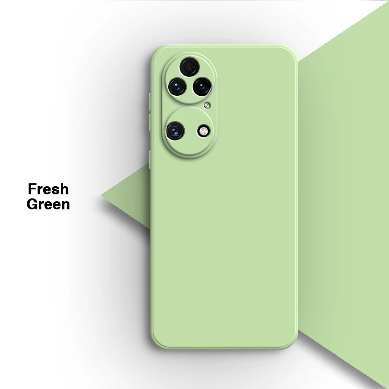 Shockproof Premium Liquid Silicone Gel Phone Case - High-Quality Soft Back Cover