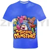 Hot 3D My Singing Monsters Graphic T Shirts Men Sports Short Sleeve Summer Family Games Tees Tops Baby Kids Cute Anime Tshirt 2