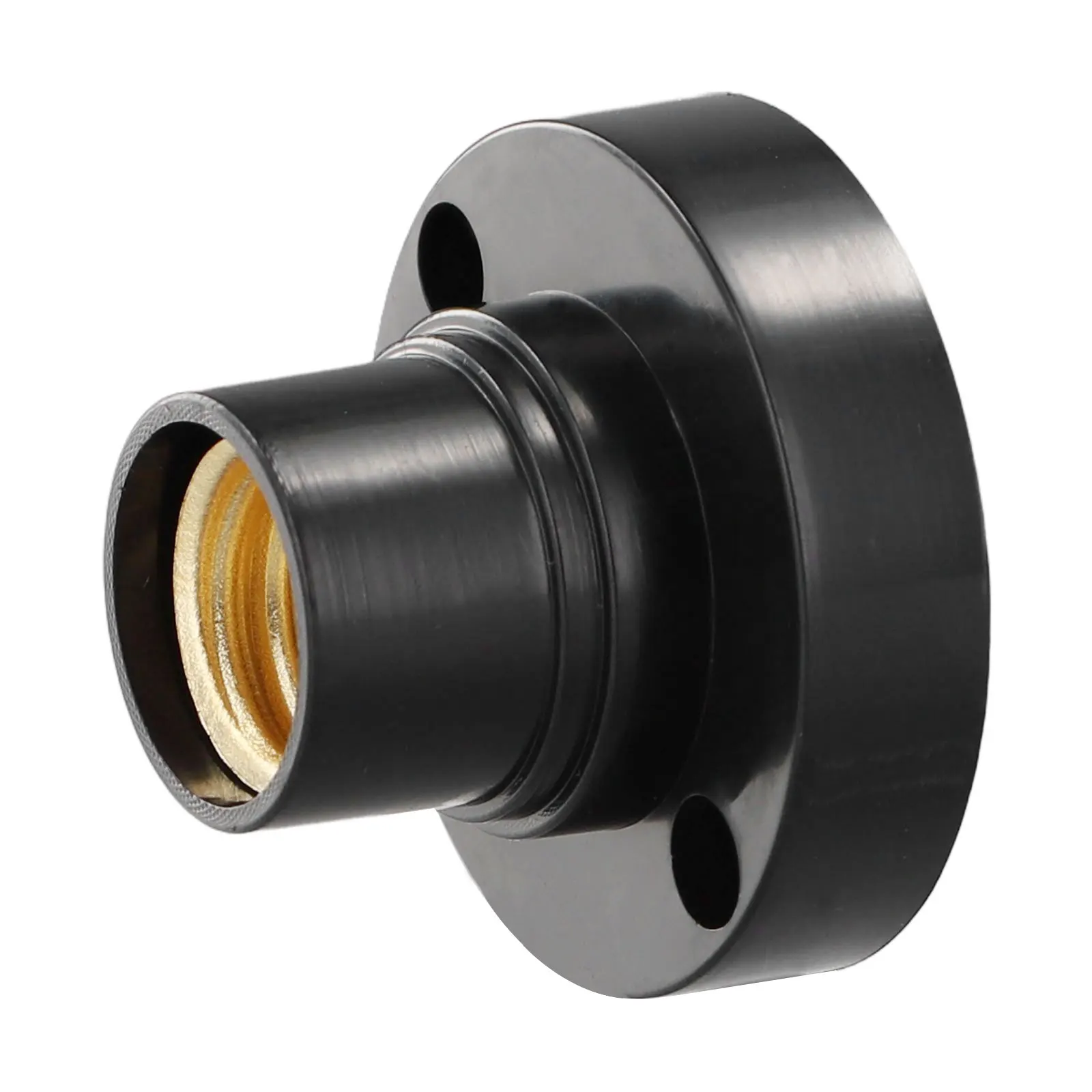 Base Screw Socket Lamps Lights Parts LED Lamp Lamp Holder PBT + Metal Accessories Fixing Base Flat